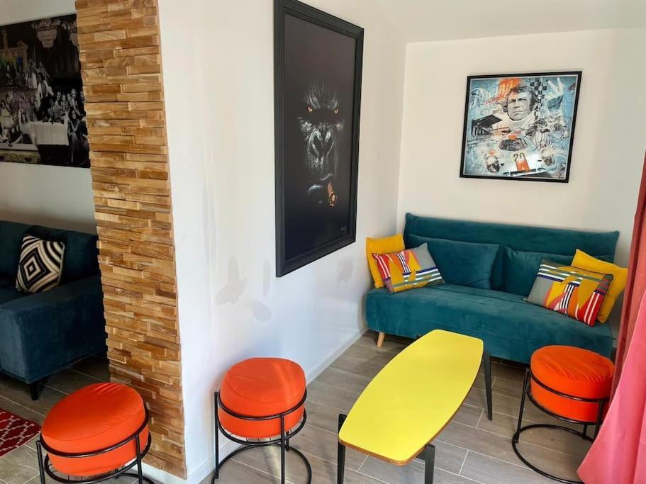 סן טרופז Superbe Appartement Pres De La Plage Et Du Centre Ville מראה חיצוני תמונה